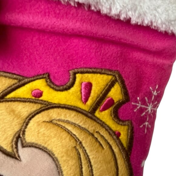 New Disney Princess Aurora Sleeping Beauty 16" Embroidered Christmas Stocking - Picture 5 of 10